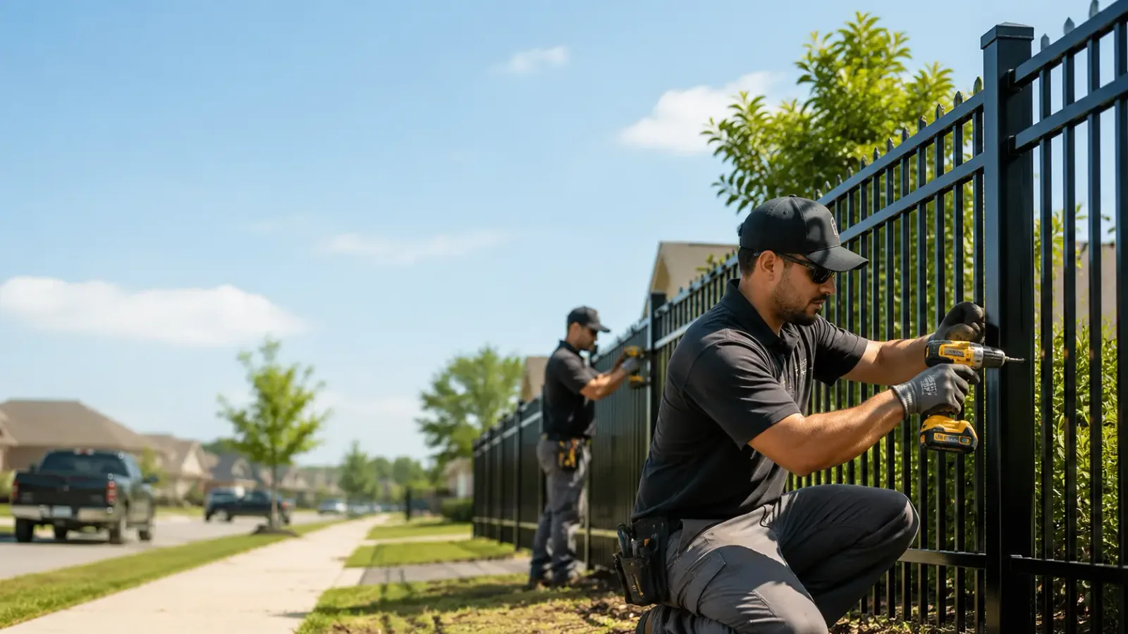 Metal Fence Installation in Fredericktown, PA